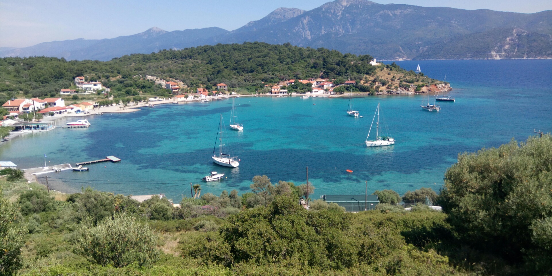 Poseidonio bay, Samos