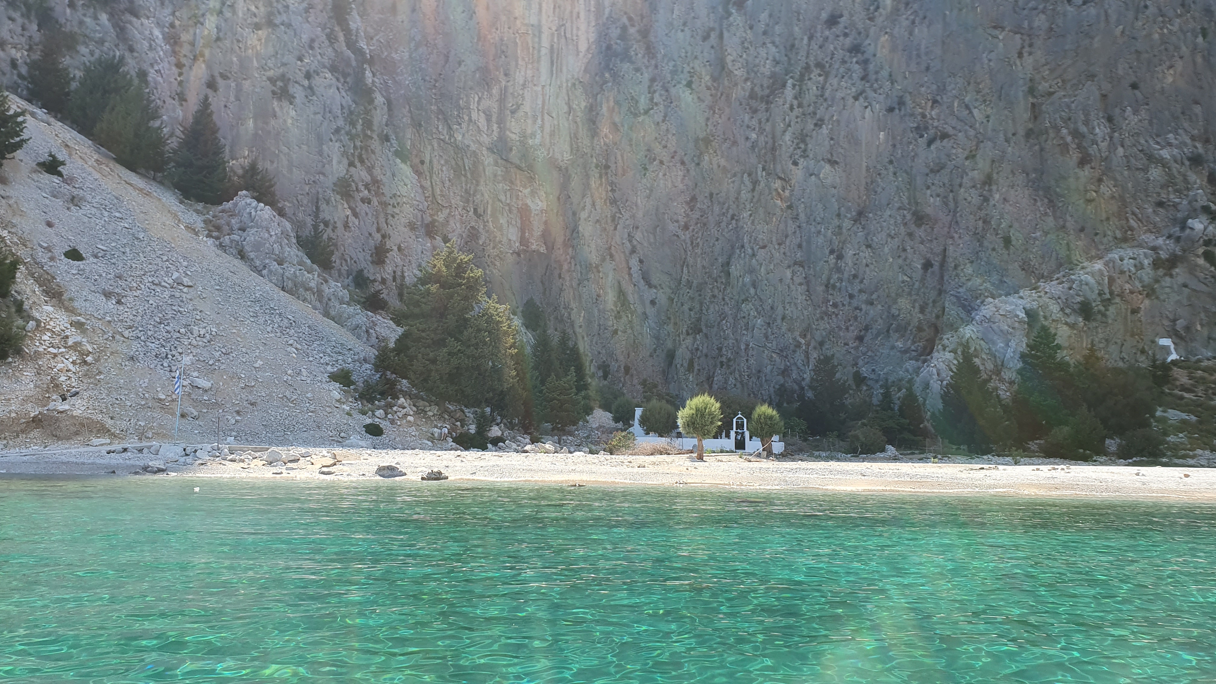 Saint George bay, Symi