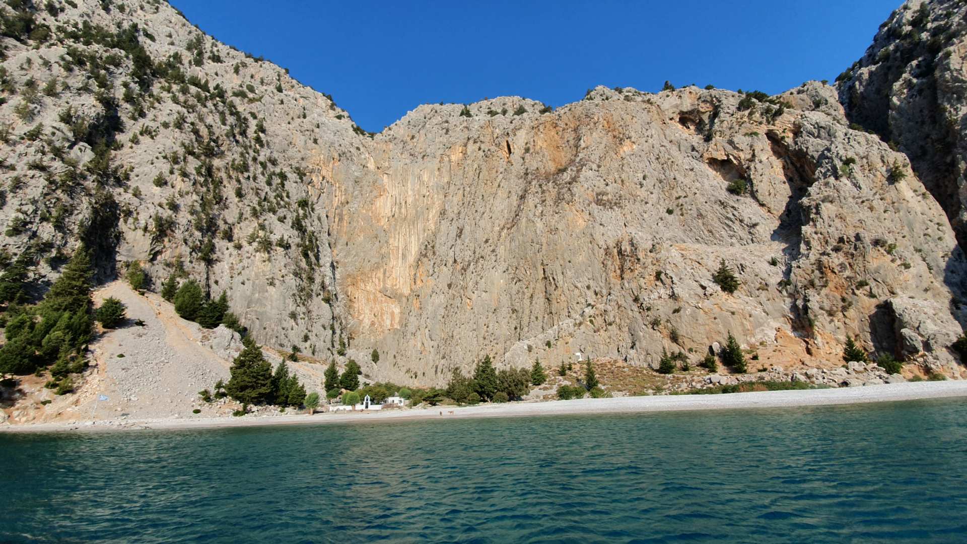 Saint George bay, Symi