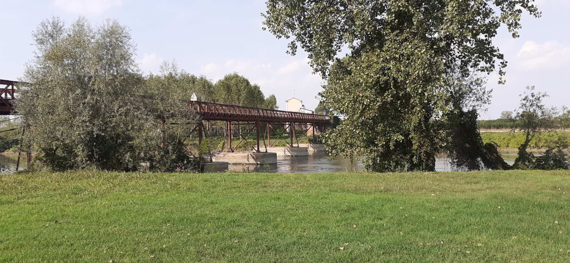 Ponte sull'Oglio tra Acquanegra e Calvatone