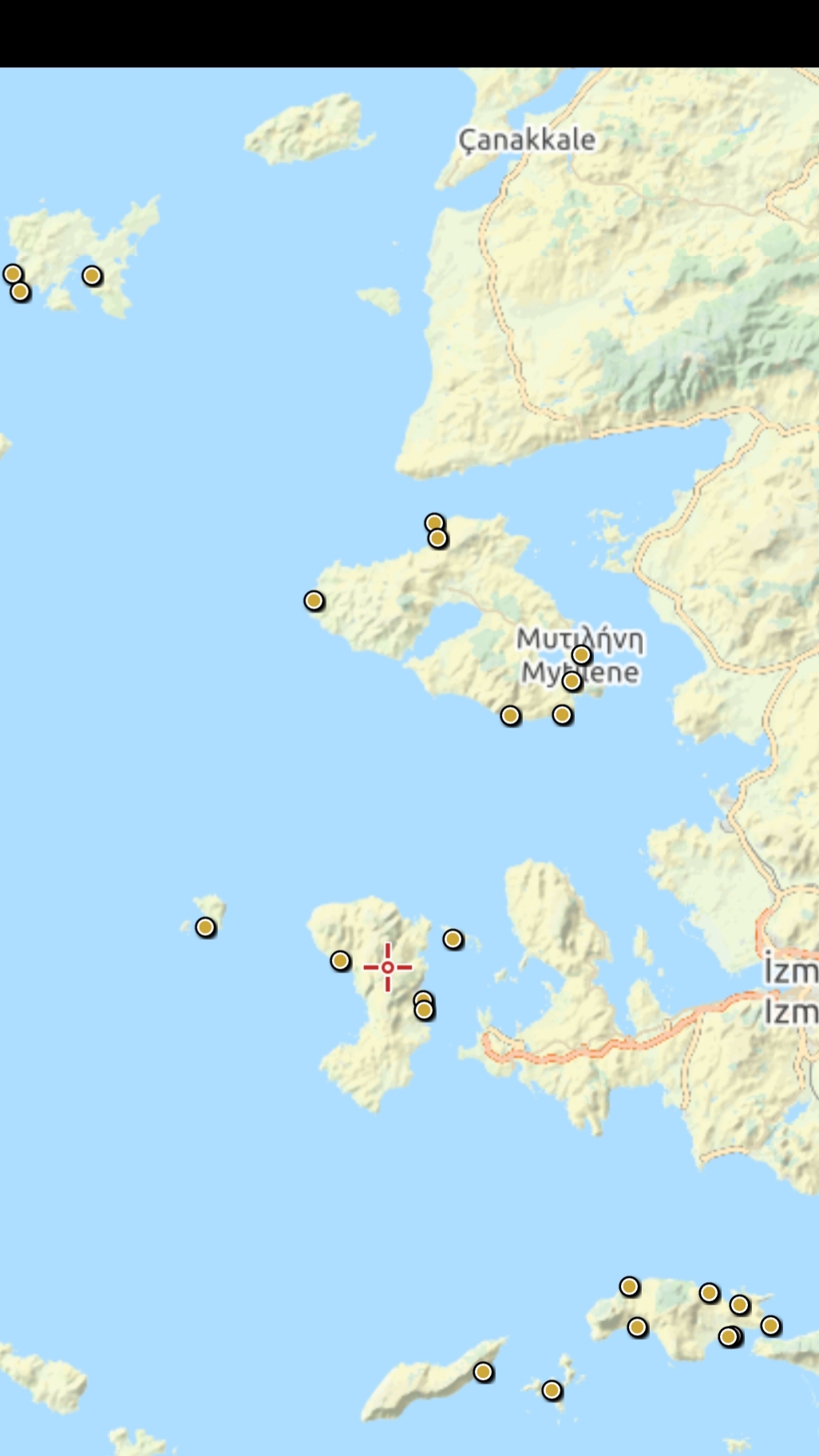 Porti e baie Sporadi Orientali