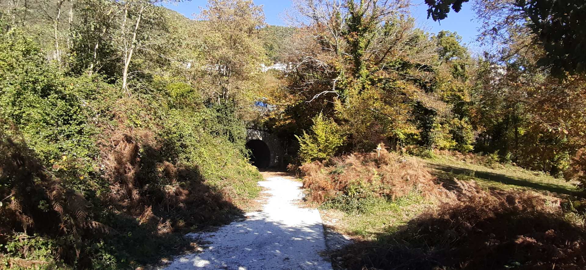 galleria elicoidale ciclabile ex ferrovia Lagonegro-Spezzano Albanese