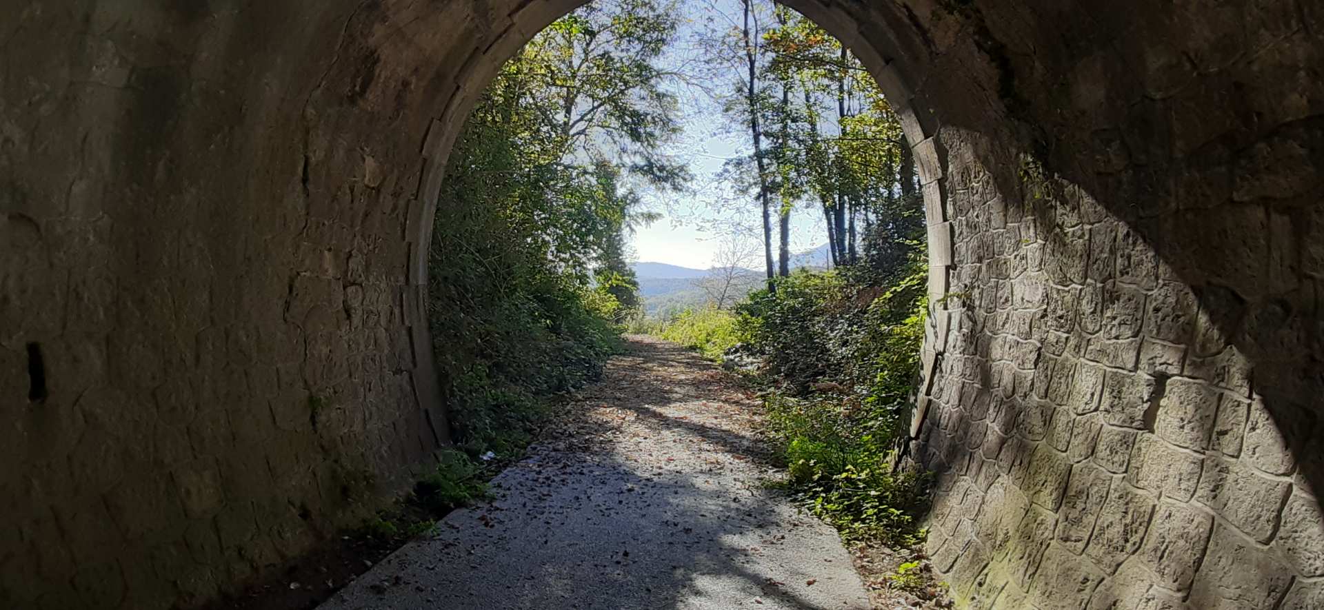 galleria elicoidale ciclabile ex ferrovia Lagonegro-Spezzano Albanese