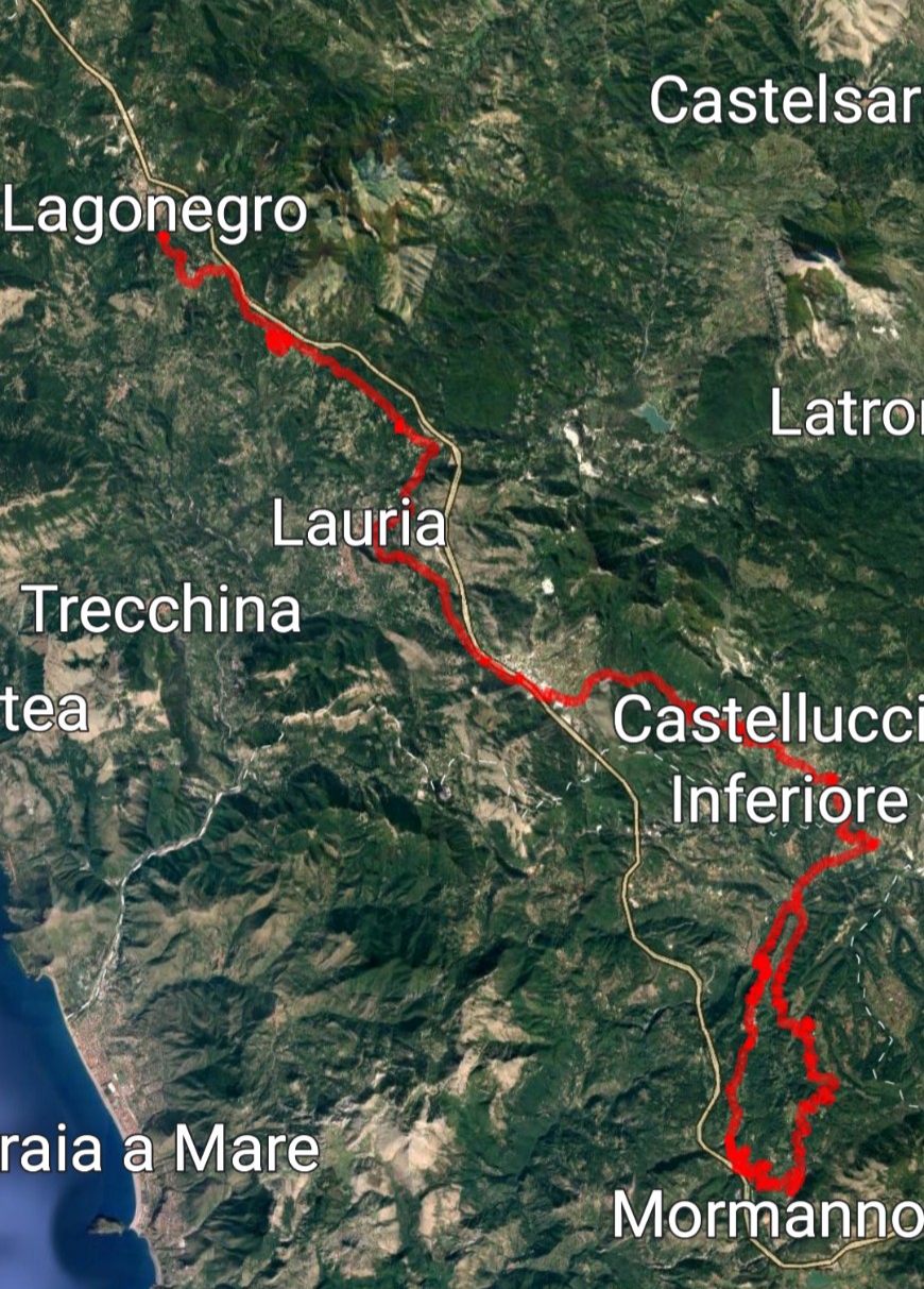 ex ferrovia calabro-lucana Lagonegro-Spezzano