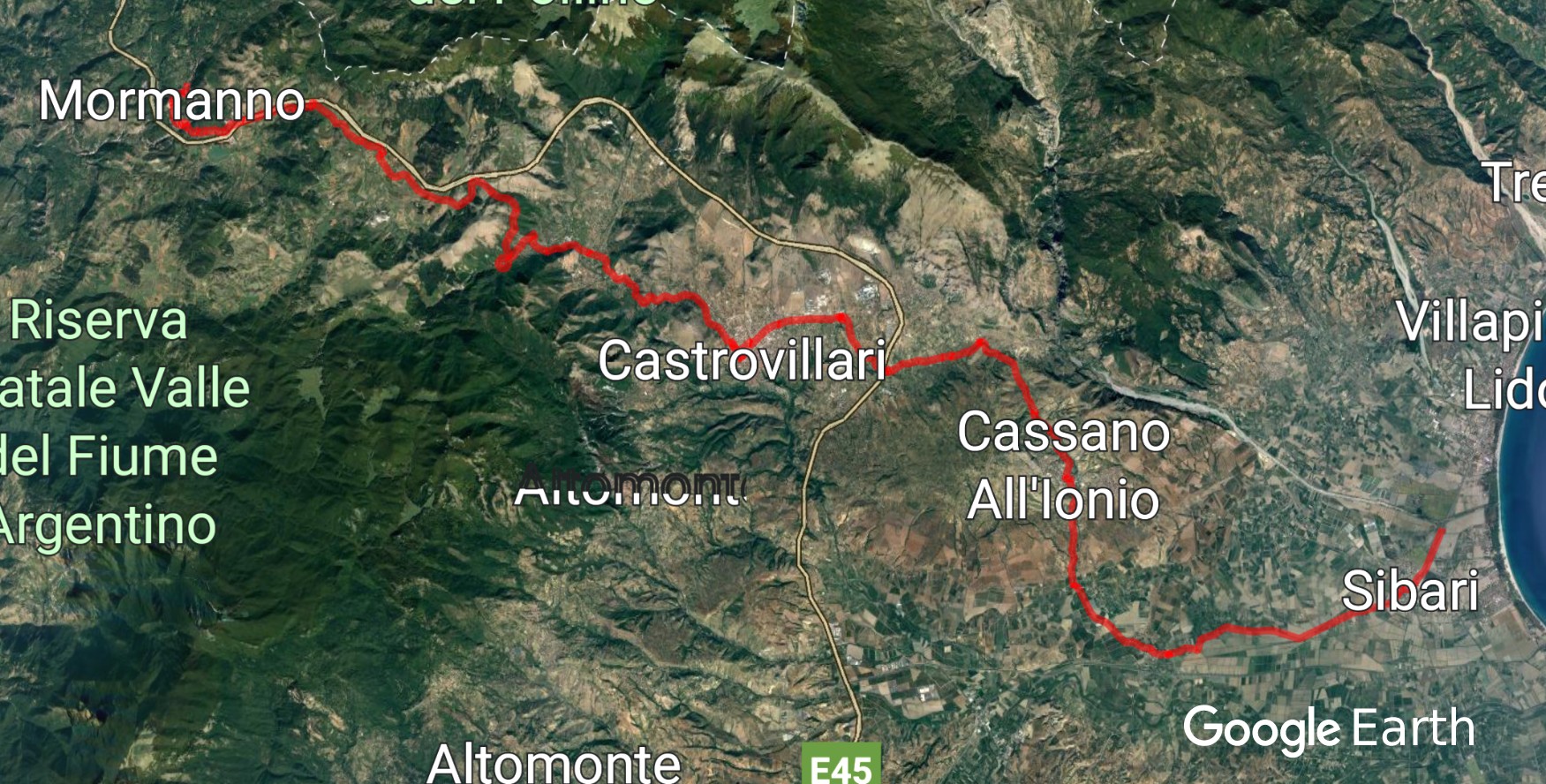 ex ferrovia calabro-lucana Morano calabro