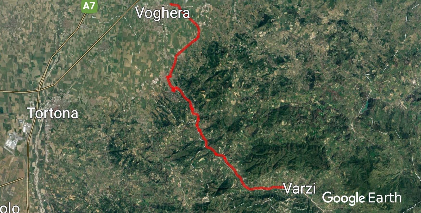 ciclabile ex ferrovia Voghera-Varzi