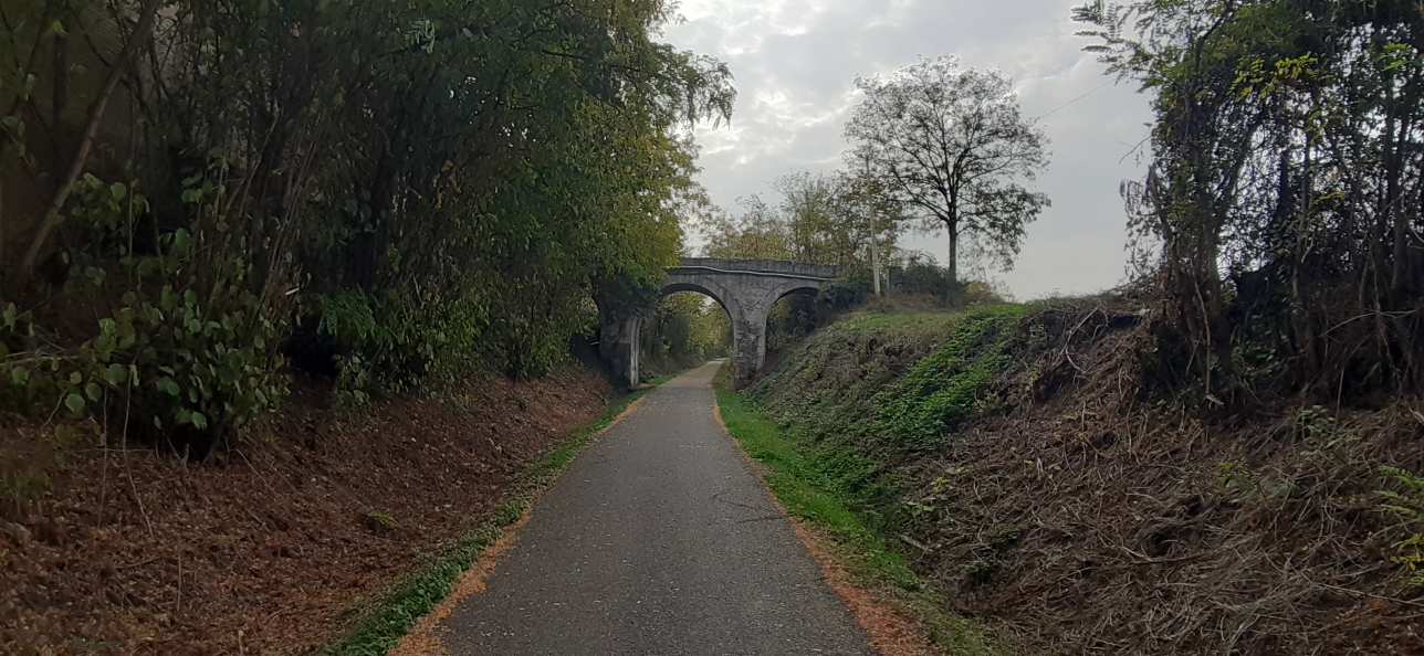 ciclabile ex ferrovia Voghera-Varzi