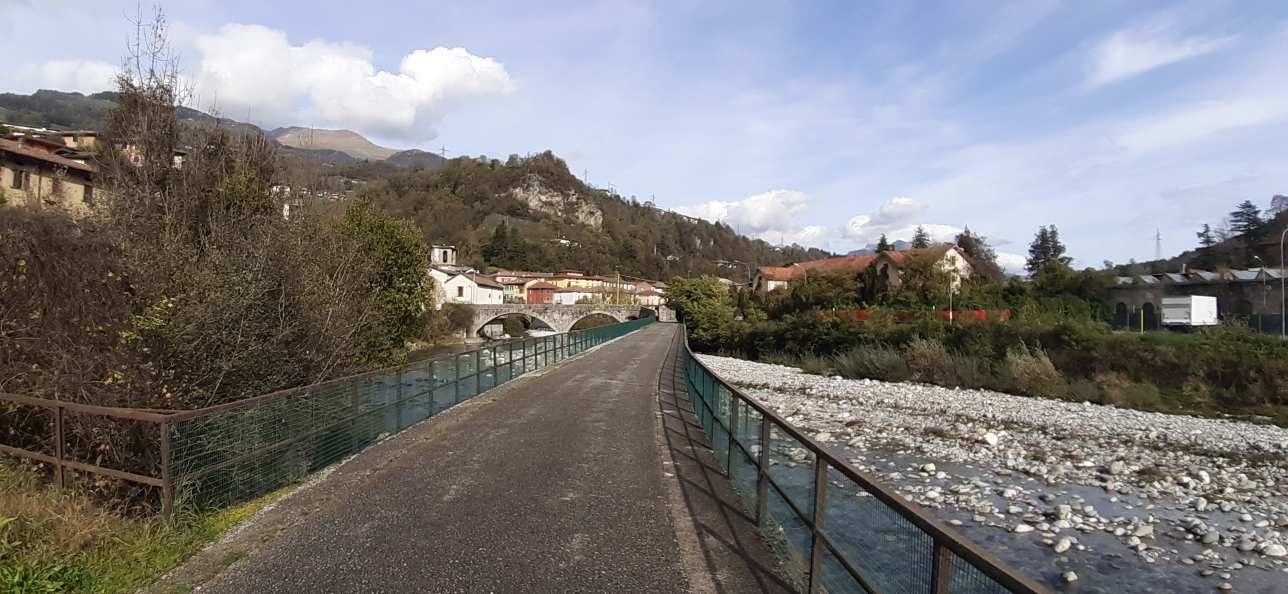 ciclabile ex ferrovia della Val Seriana