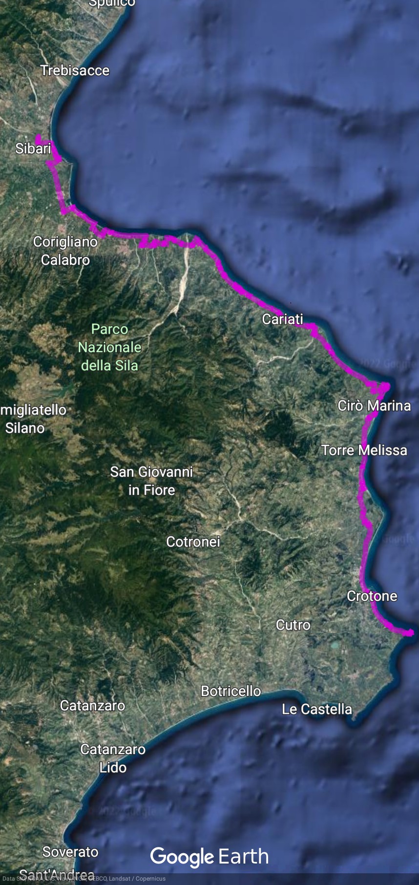 Calabria ionica da Sibari a Crotone
