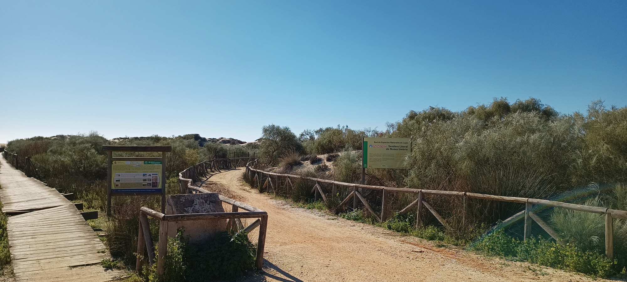 Sendero Litoral de Nueva Umbria