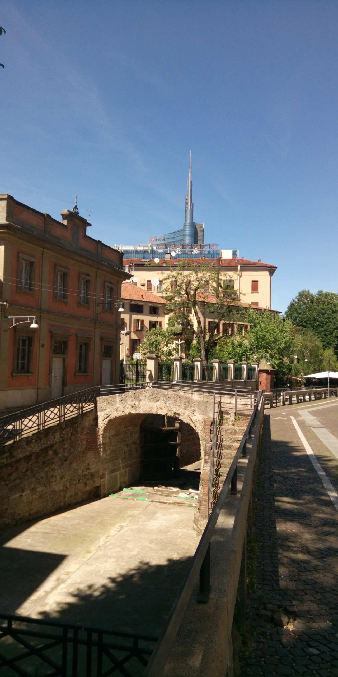 La chiusa di Leonardo, Milano