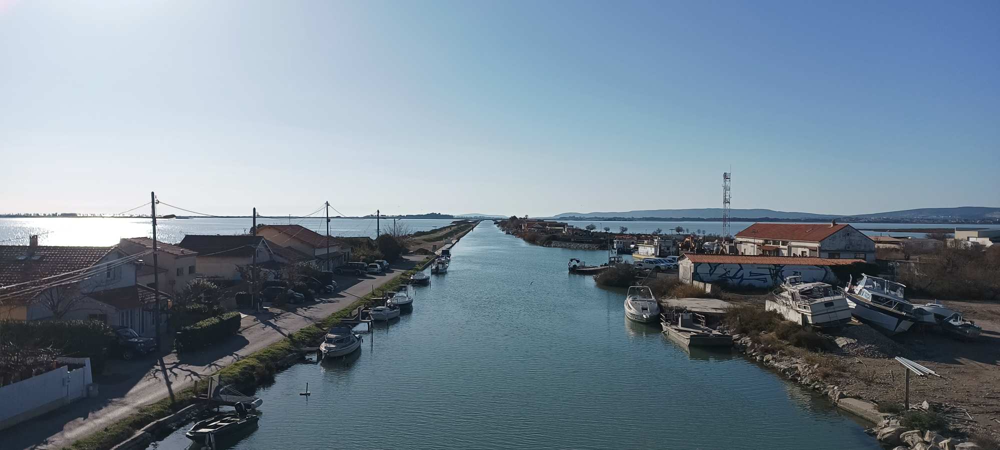 Canal du Rhône a Sète