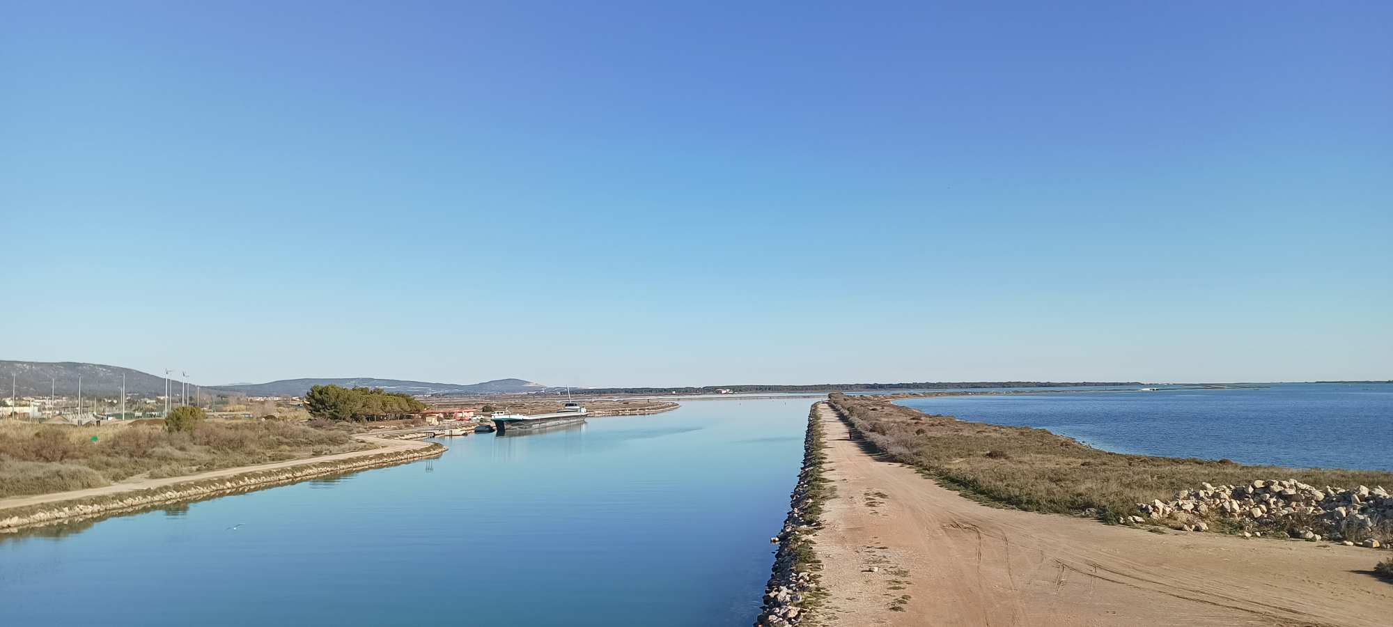 Canal du Rhône a Sète