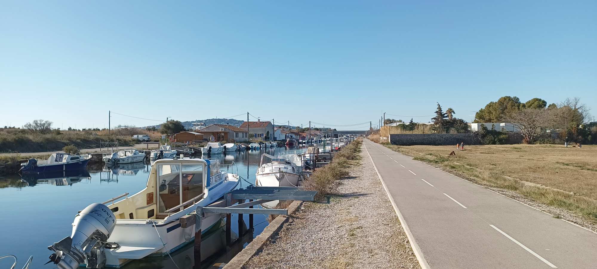 Canal du Rhône a Sète