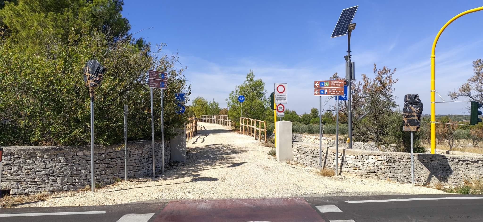 Ciclovia dell'acqua: Castel del Monte