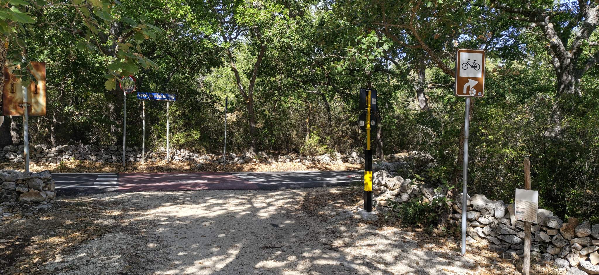Ciclovia dell'acqua: Foresta di Scoparella