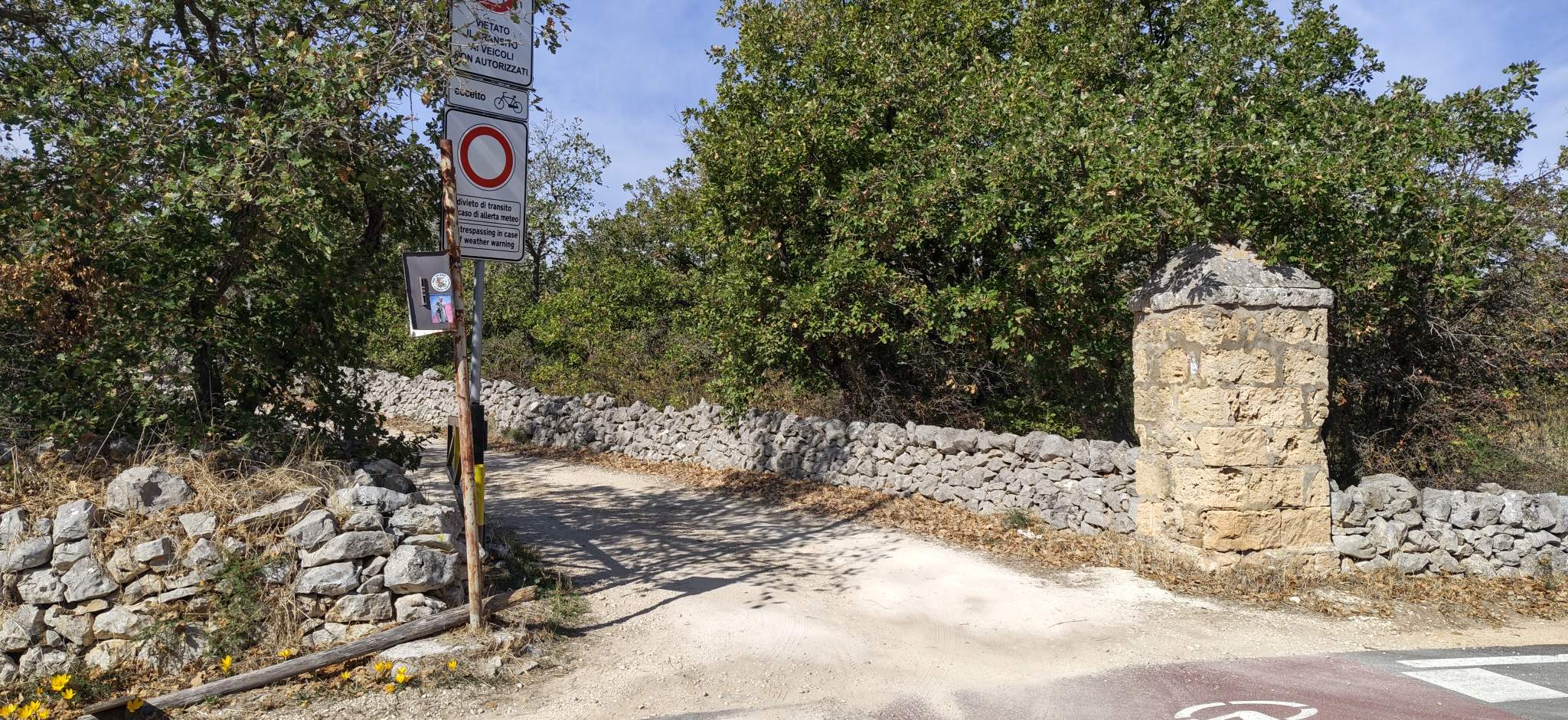 Ciclovia dell'acqua: Foresta di Scoparella