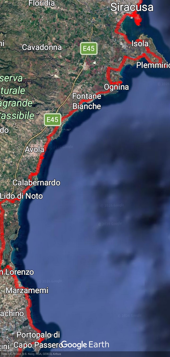 Sicilia in bici lungo la costa